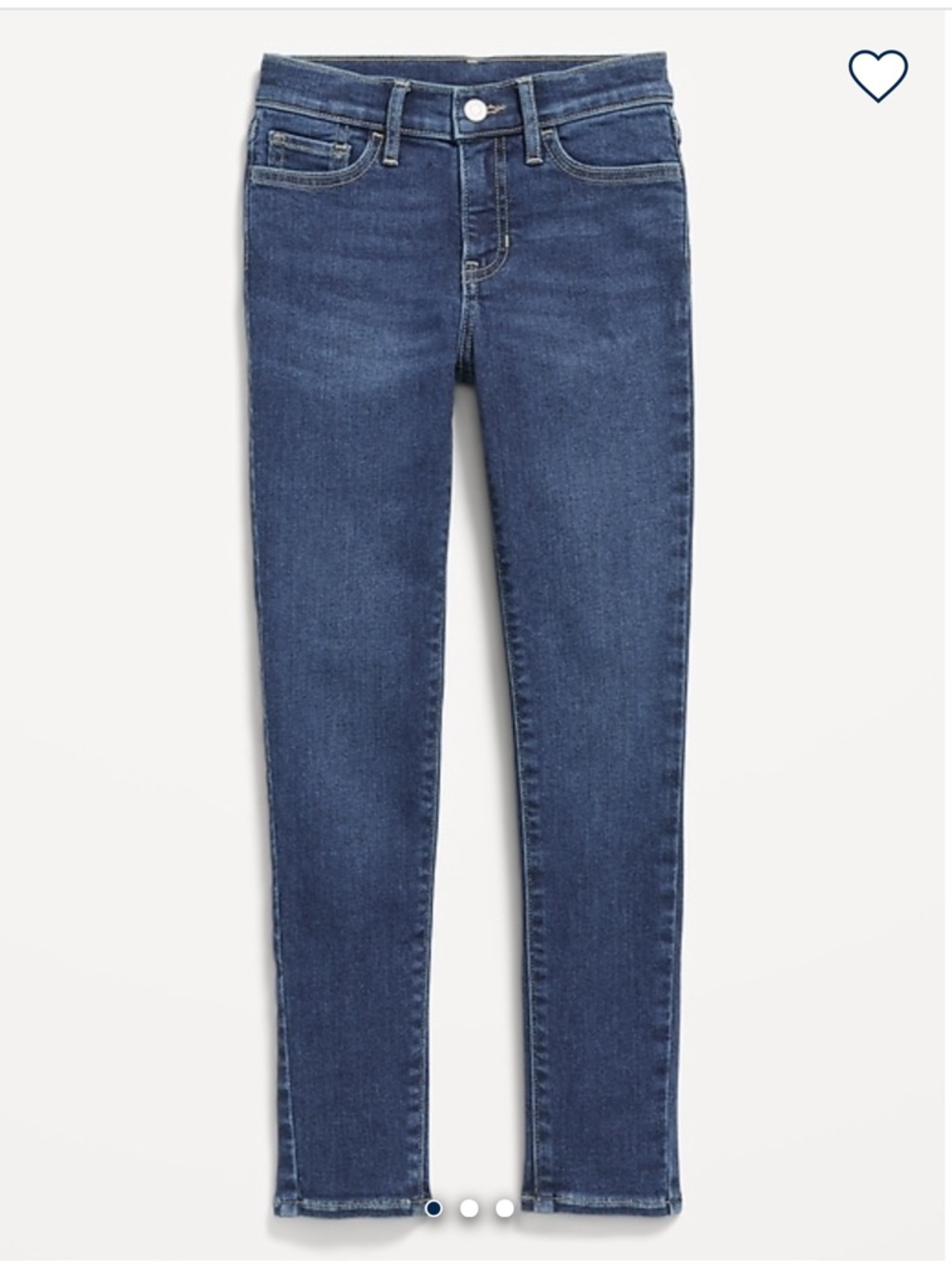 Old Navy High-Waisted Rockstar 360° Stretch
Jeggings for Girls Dark Wash size 5